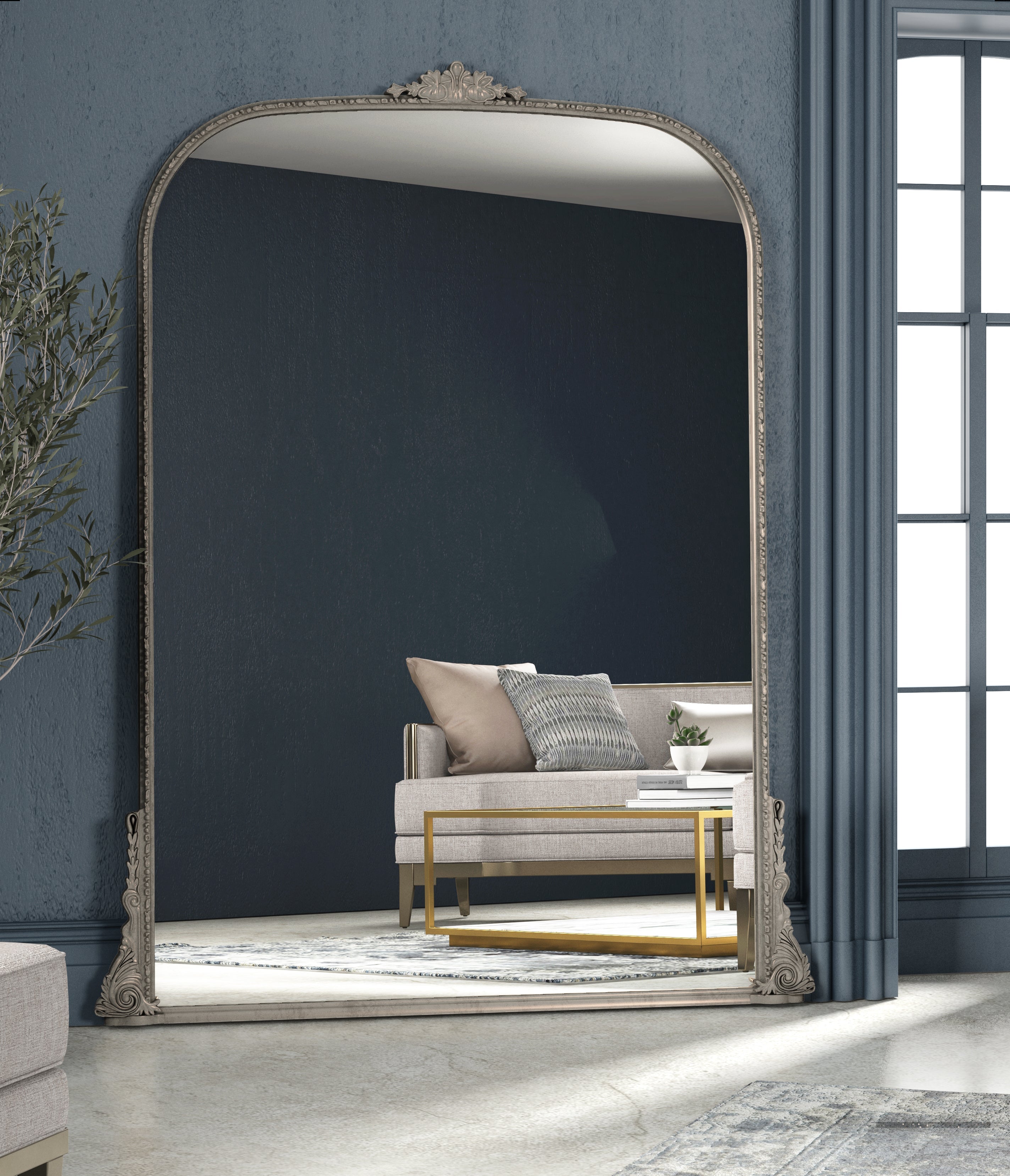 Erised 56" Verdegris Mirror