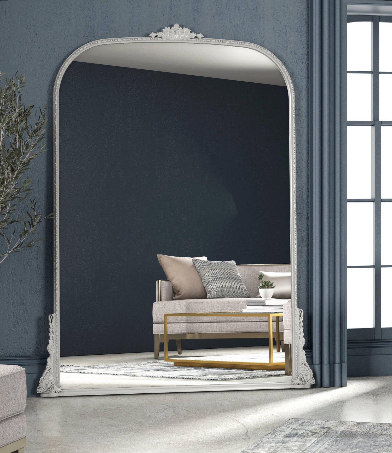 Erised 56" Verdegris Mirror
