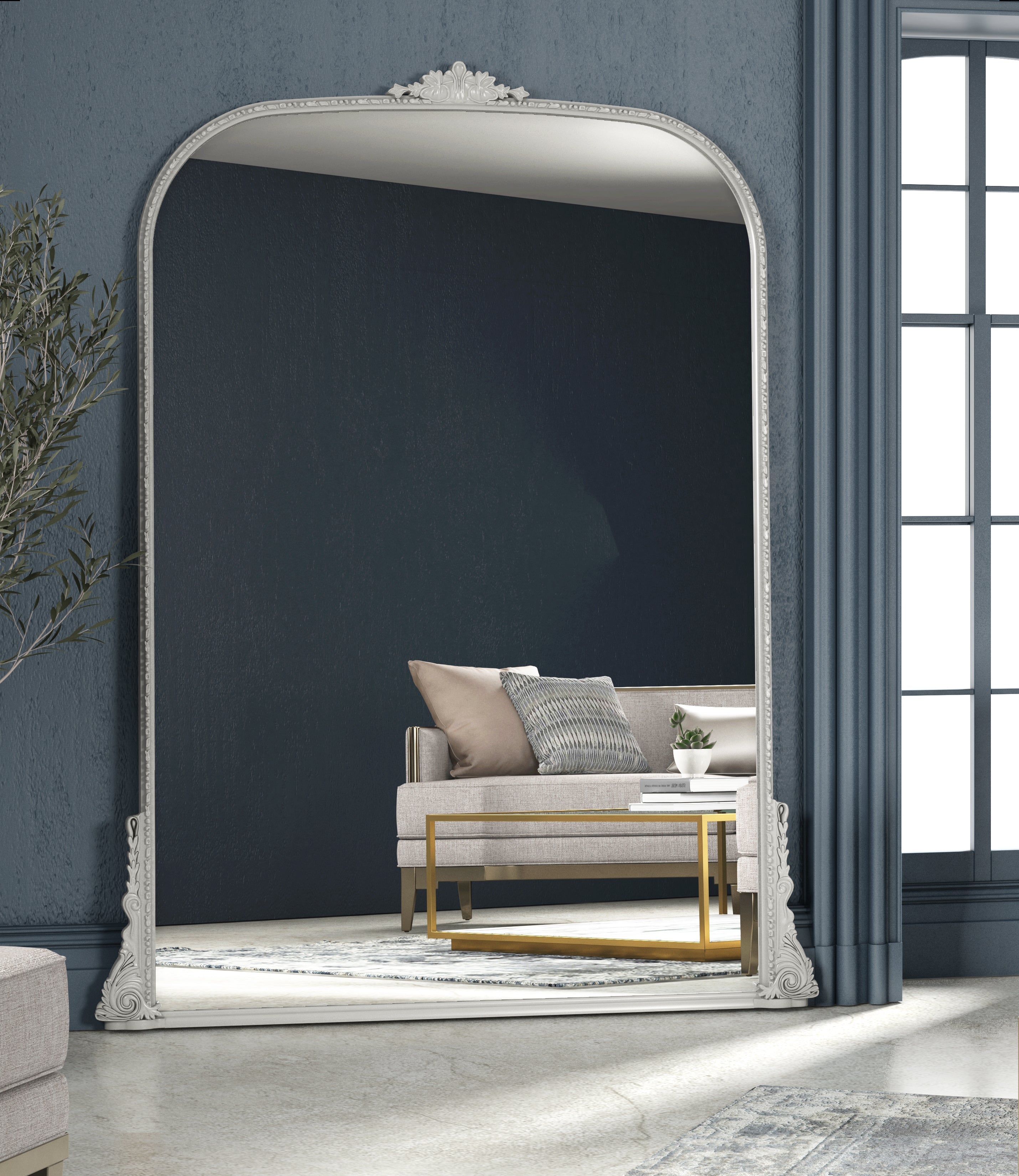 Erised 56" Verdegris Mirror