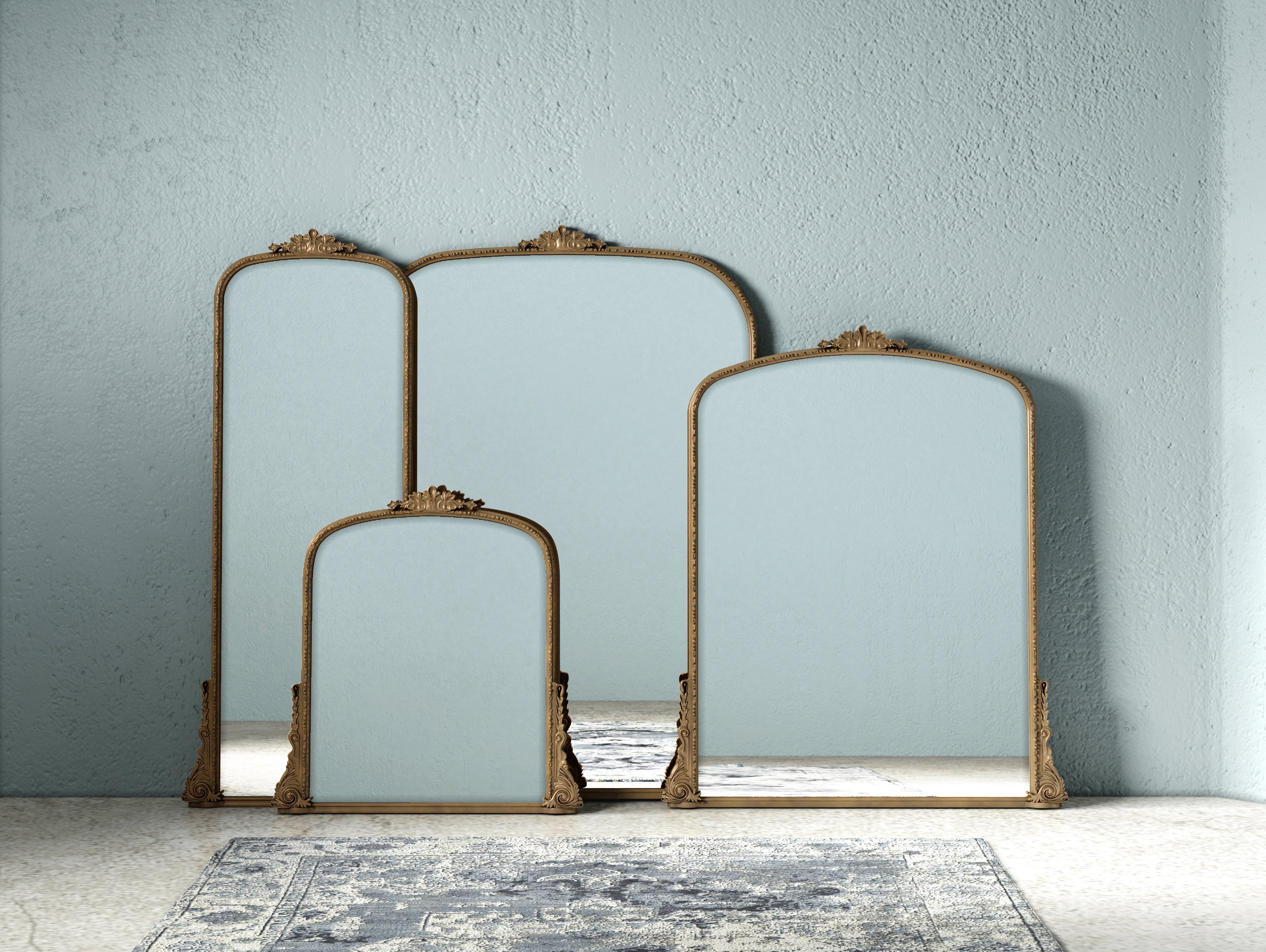 Erised 56" Verdegris Mirror