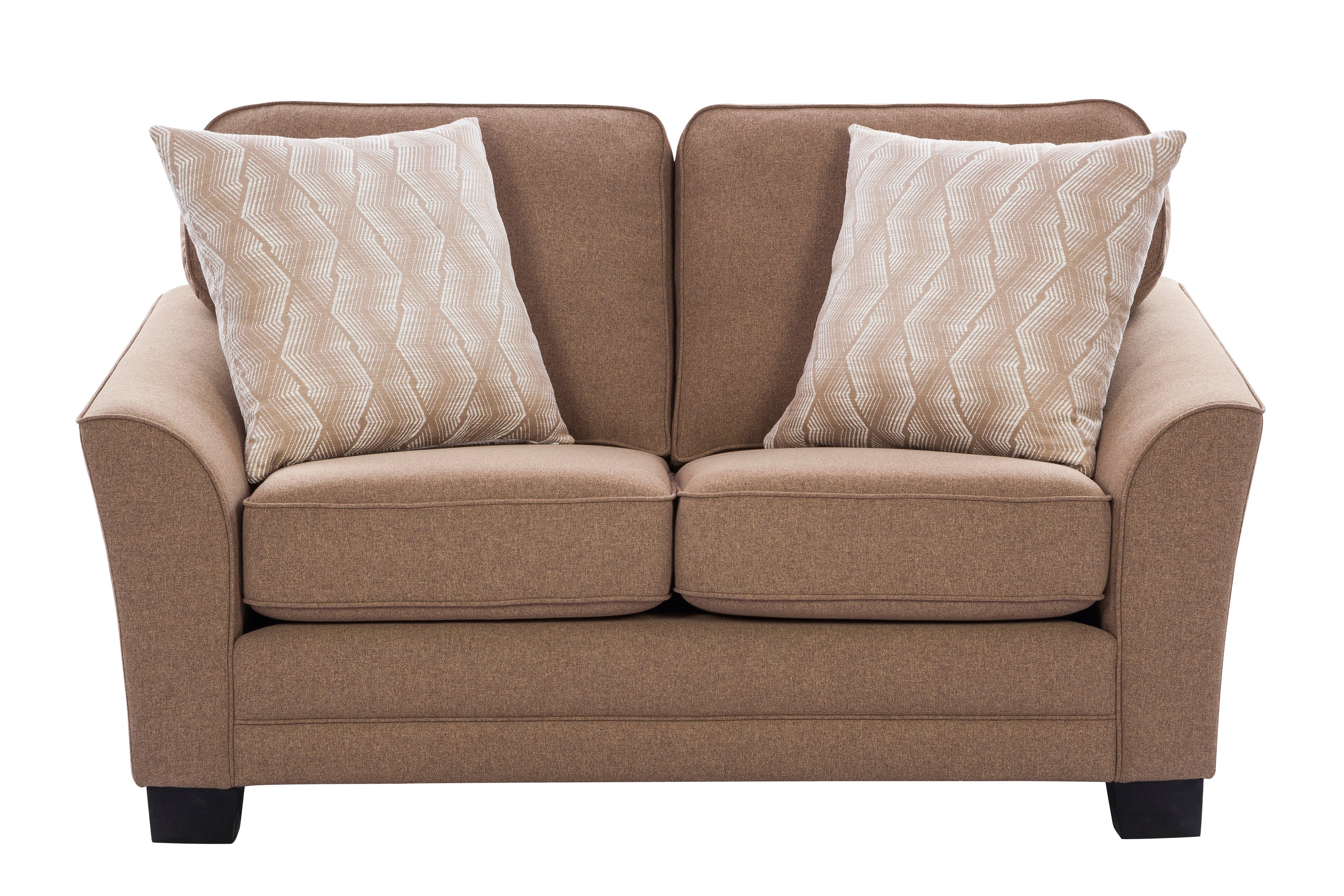 Chicago Brown Loveseat (6639462678624)