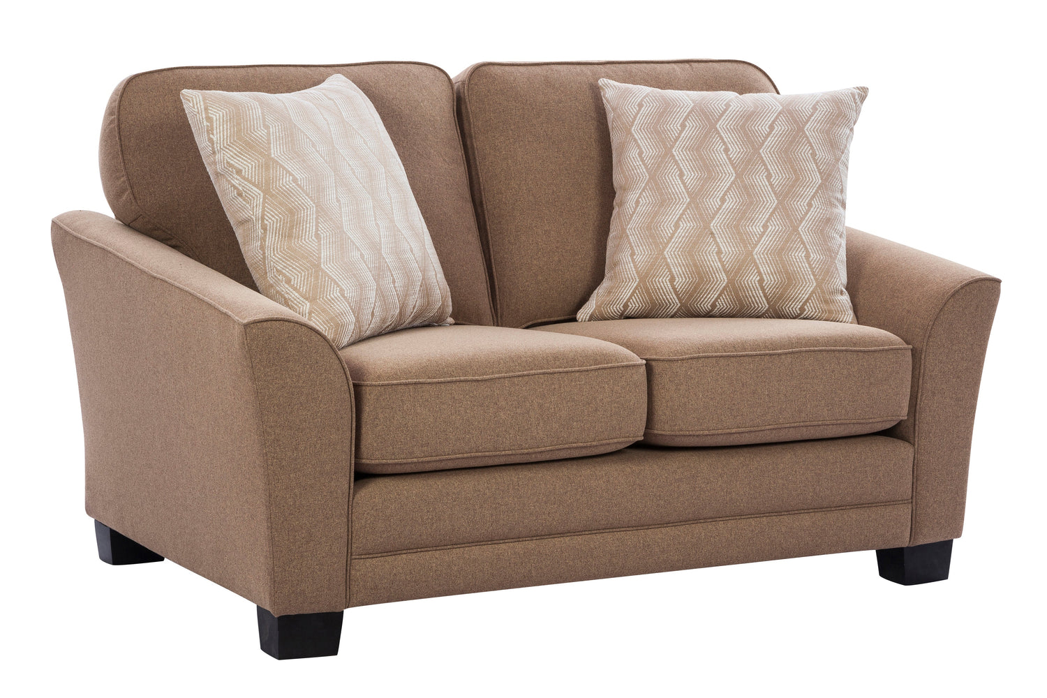 Chicago Brown Loveseat (6639462678624)