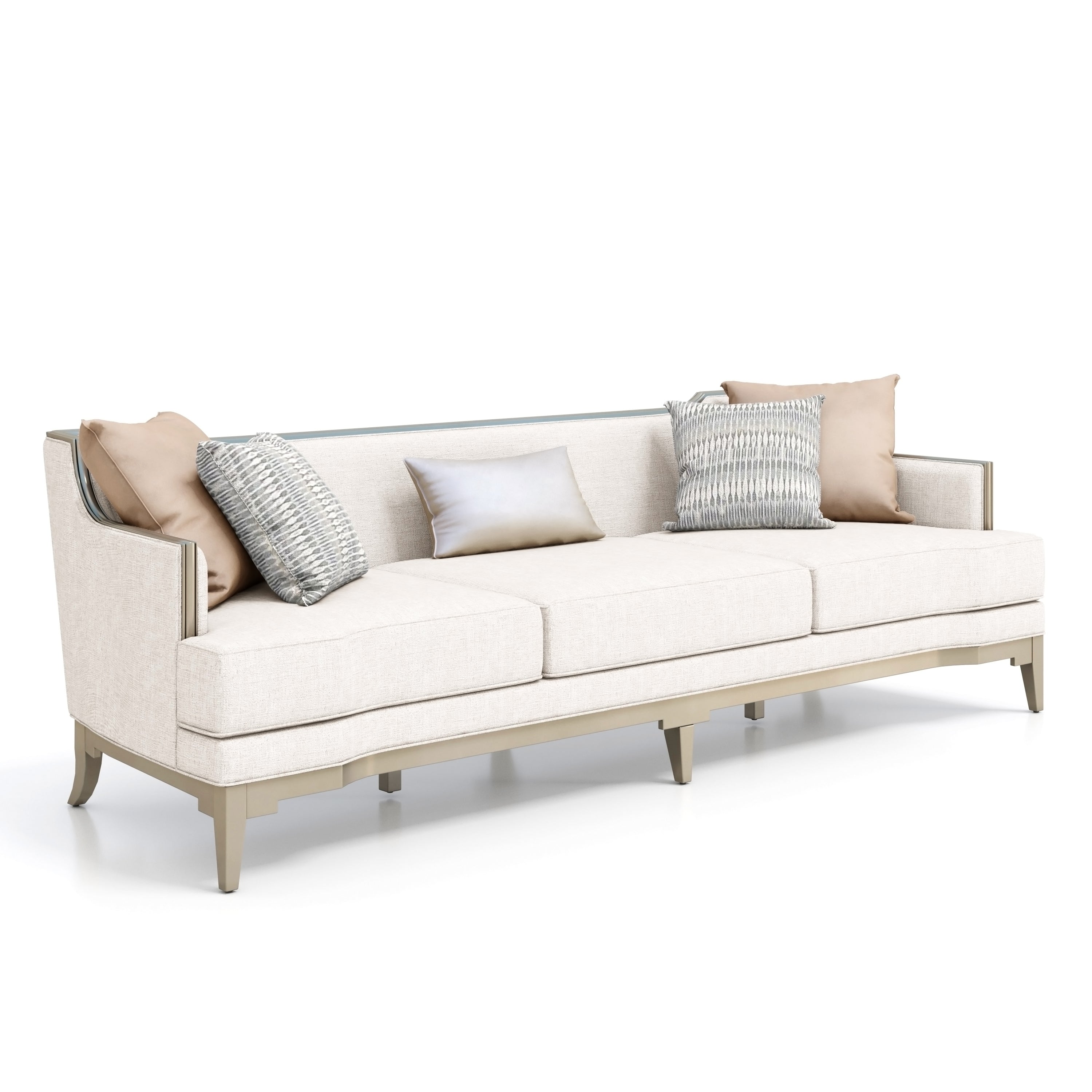 Heritage Beige 4 Seater Sofa (274cm)