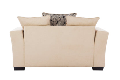 San Antonio Cream Loveseat (6639463530592)