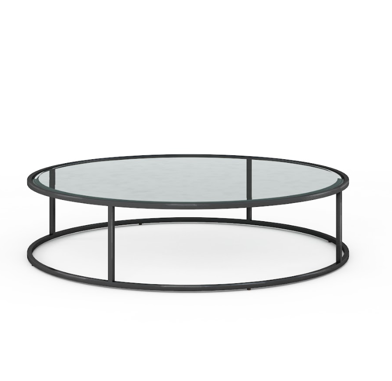 Glass ROUND COFFEE TABLE