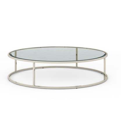 Glass ROUND COFFEE TABLE