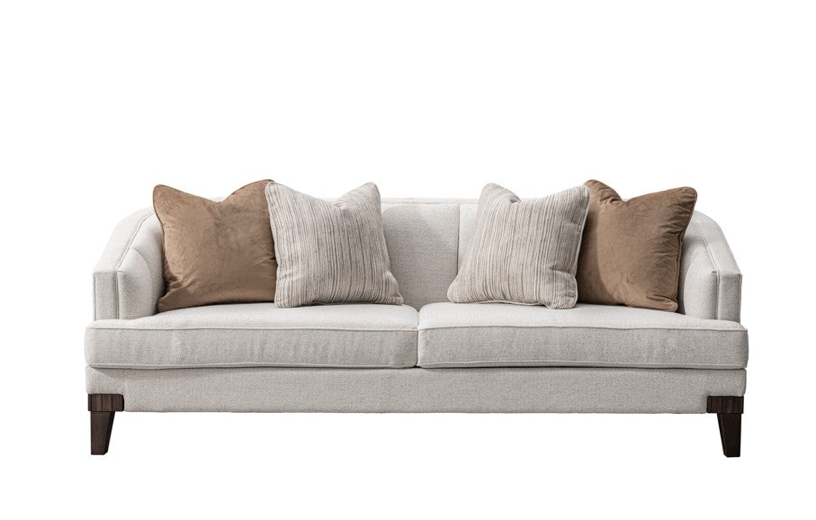 Opaline  White Velevt sofa