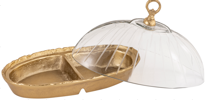 Crystal Clear Covered Bowl