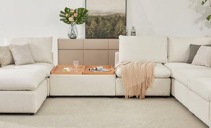 Anees Beige Sectional