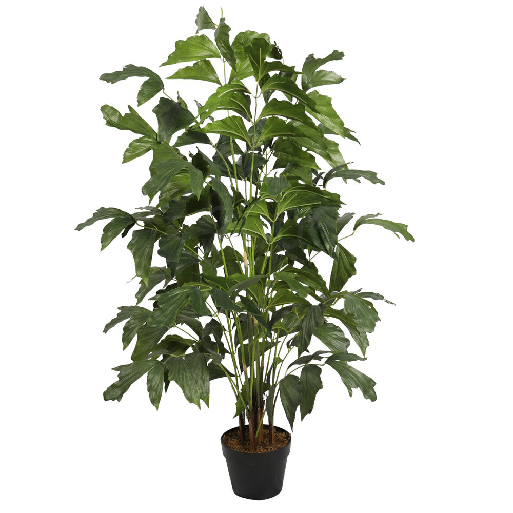 Artificial Fish Tail Palm Tree 120CM 5 Trunks 9 Leaves