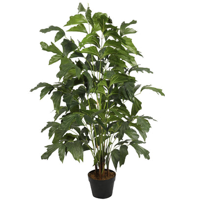 Artificial Fish Tail Palm Tree 120CM 5 Trunks 9 Leaves