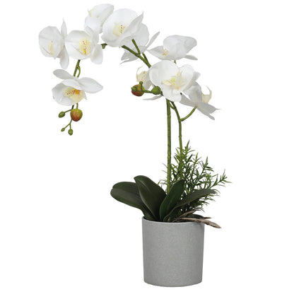 Nice Potted Artificial Orchids Bonsai 50CM (6646806380640)