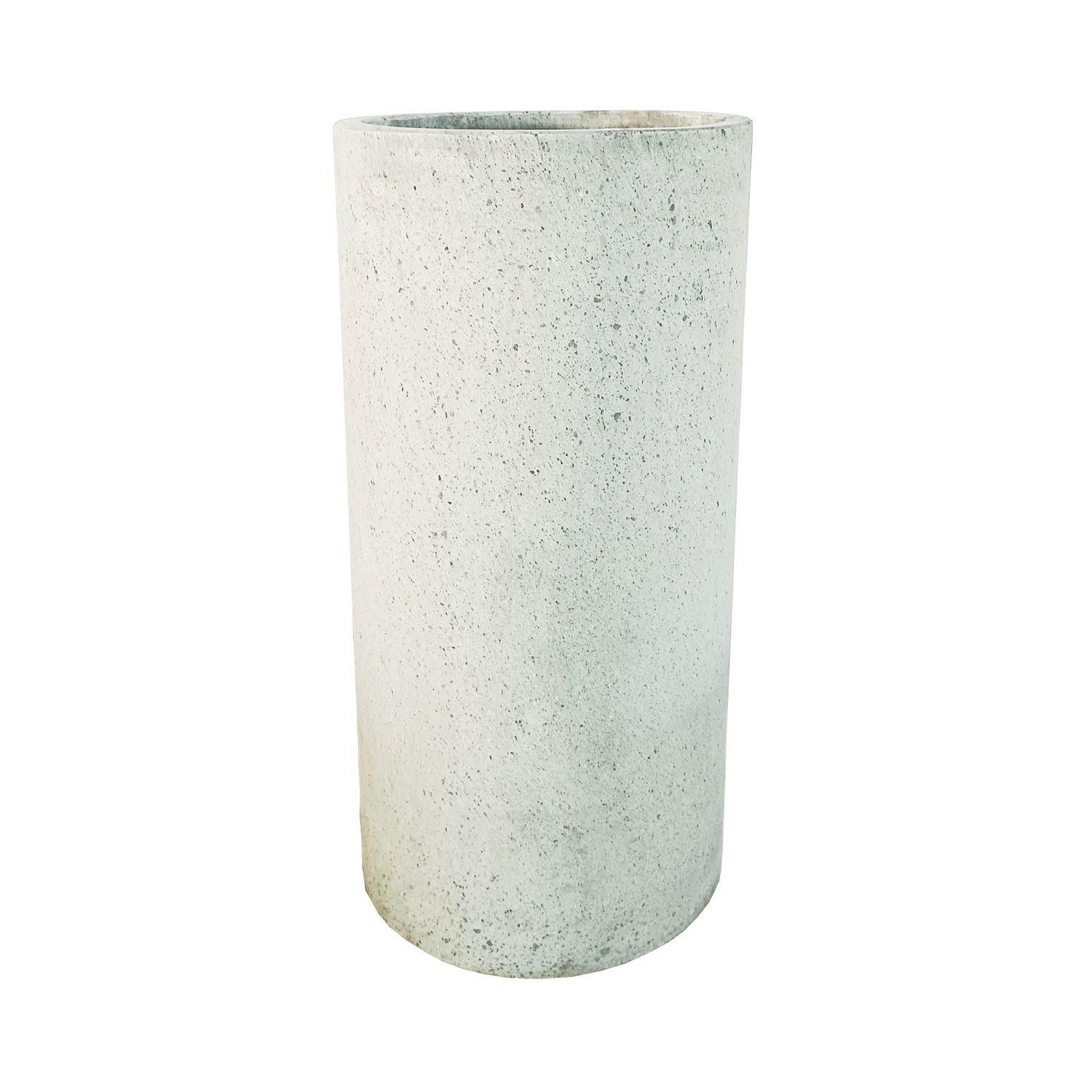 Coal Grey Terrazzo Indoor/Outdoor Plant Pot By Roots30W*30D*60H.