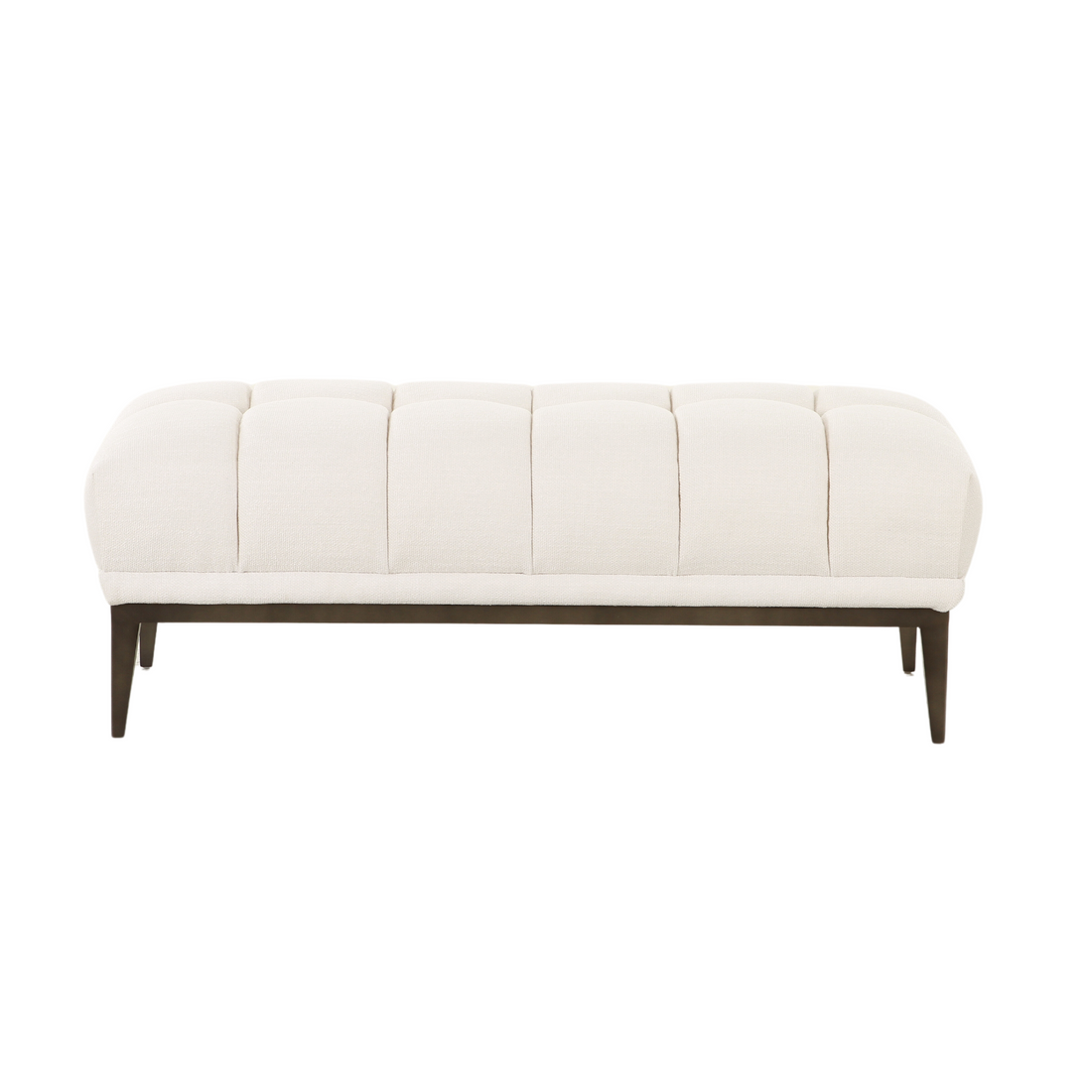 Avalon White &amp; Black Bench