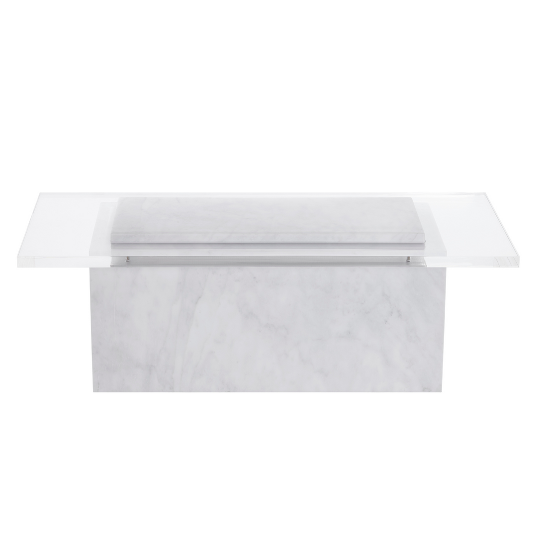 Acrylic Marble coffee table