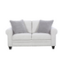 Lara Grey Loveseat (6631650918496)