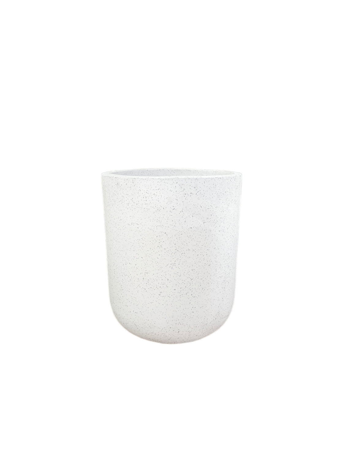 White Terrazzo Indoor/Outdoor Plant Pot By Roots40W*40D*47H.