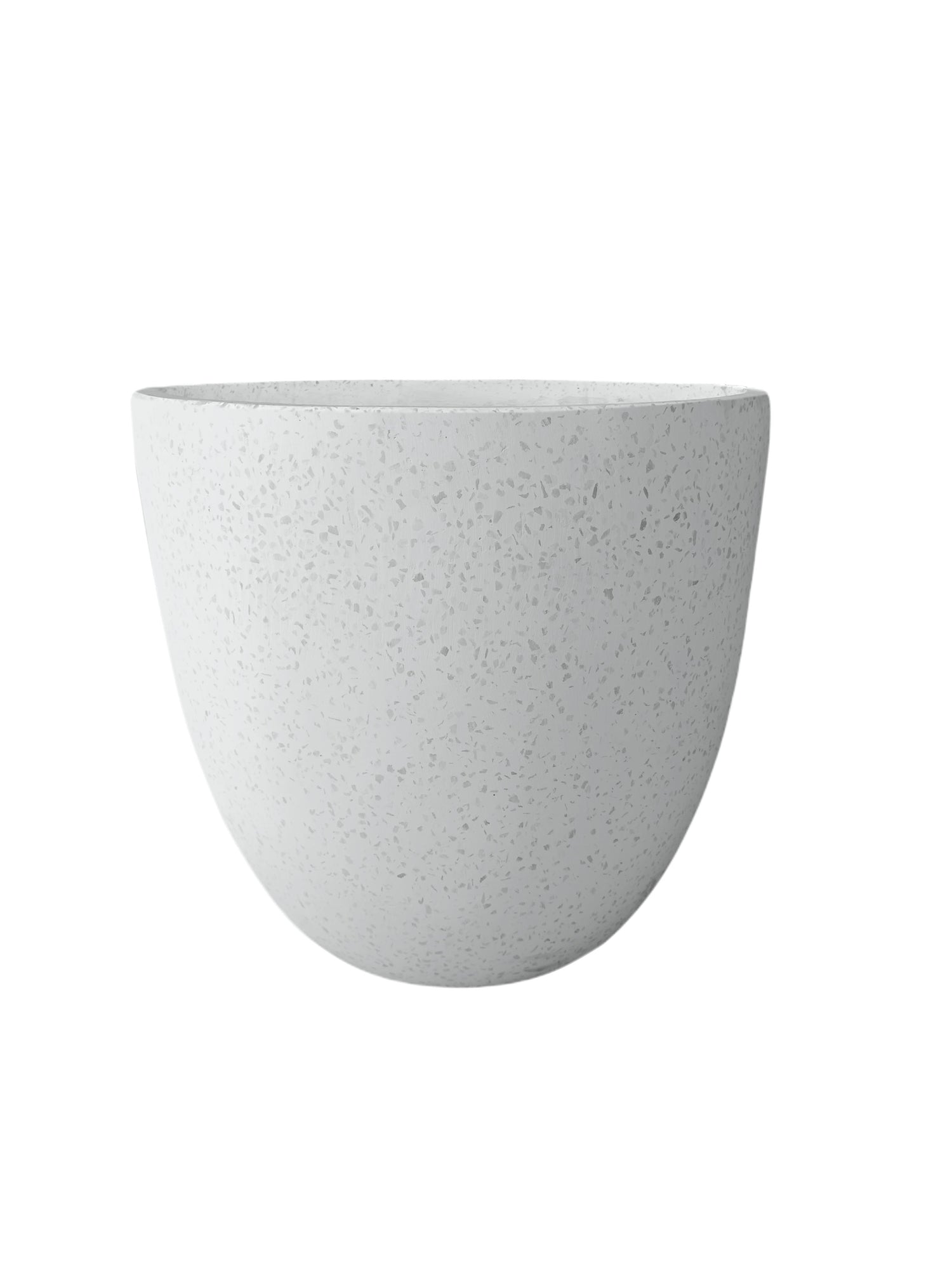 White Terrazzo Indoor/Outdoor Plant Pot By Roots36W*36D*32H.