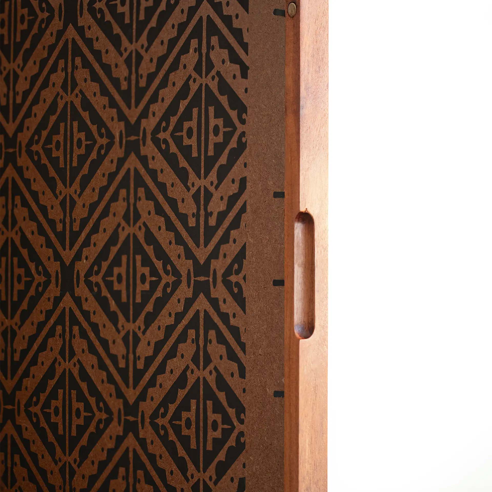 Wall Cabinet with Mirror - Square