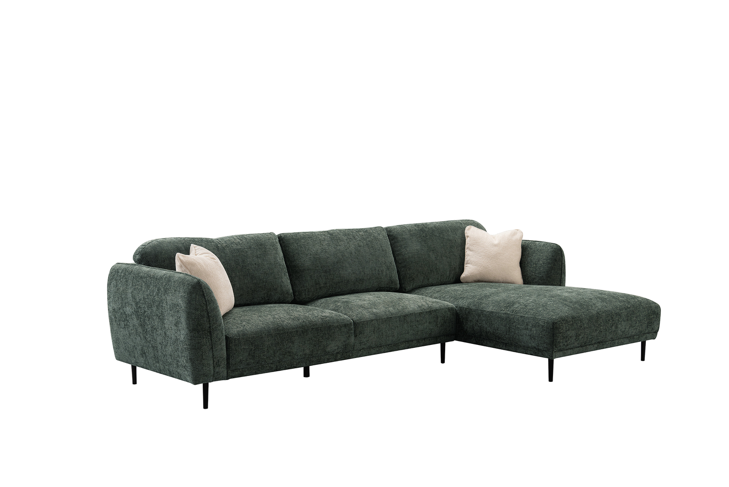 Forsty green Sectional