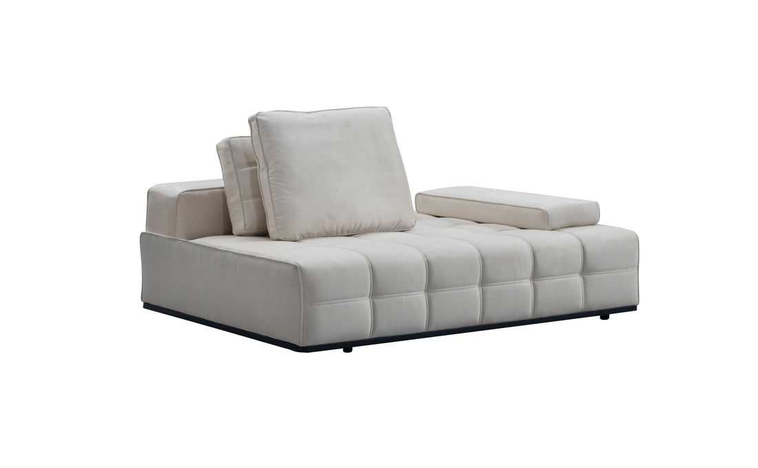 Cloud Comfort Cream Right Arm Facing Seater W169