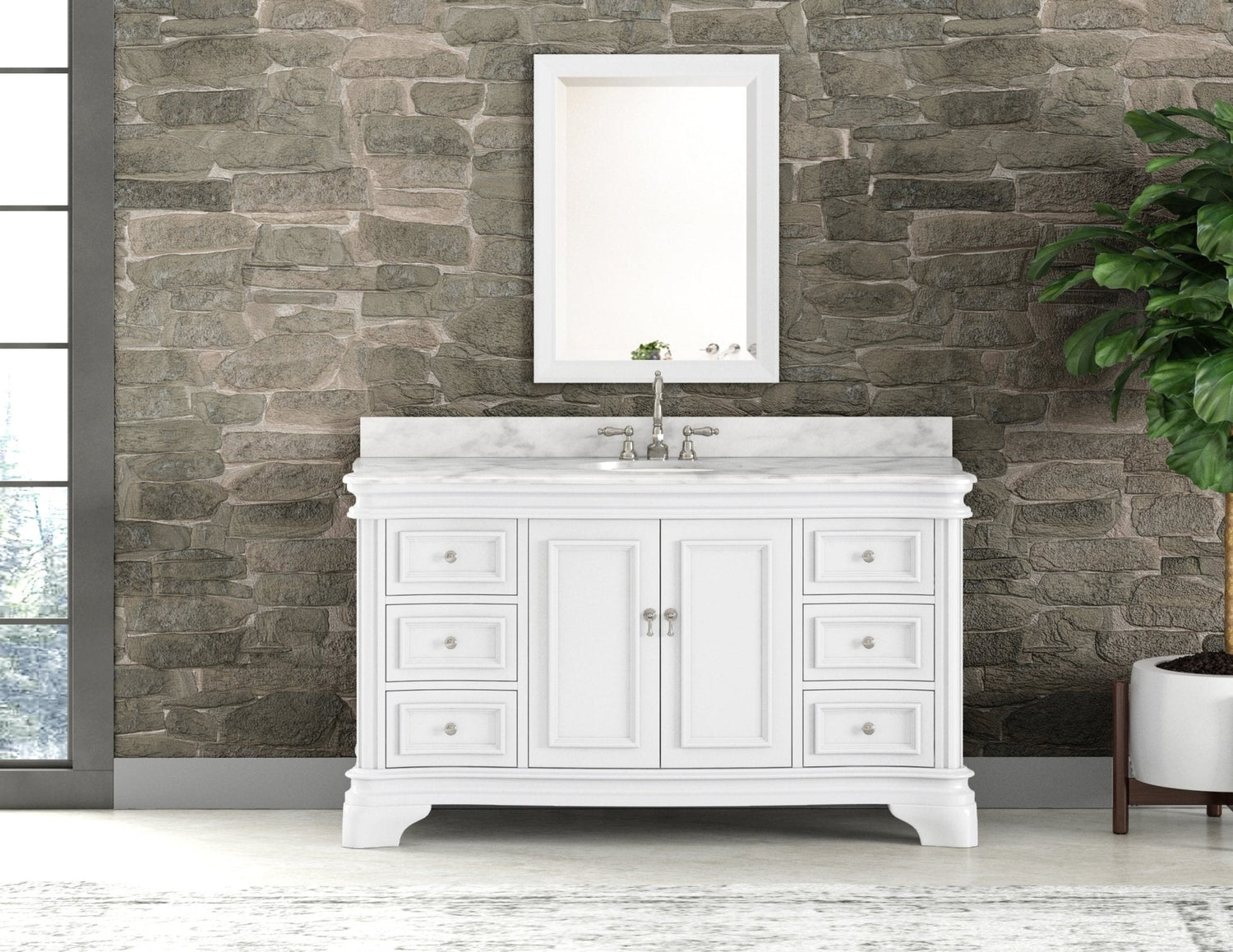 A 60" Vanity