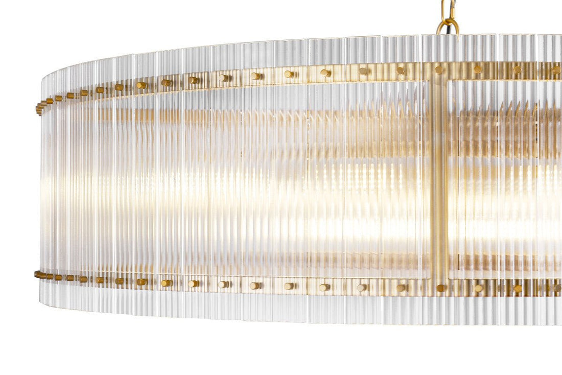 Abdul  60" Dia Pendant Lamp