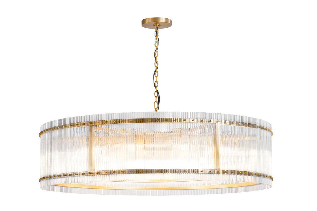 Abdul  60" Dia Pendant Lamp