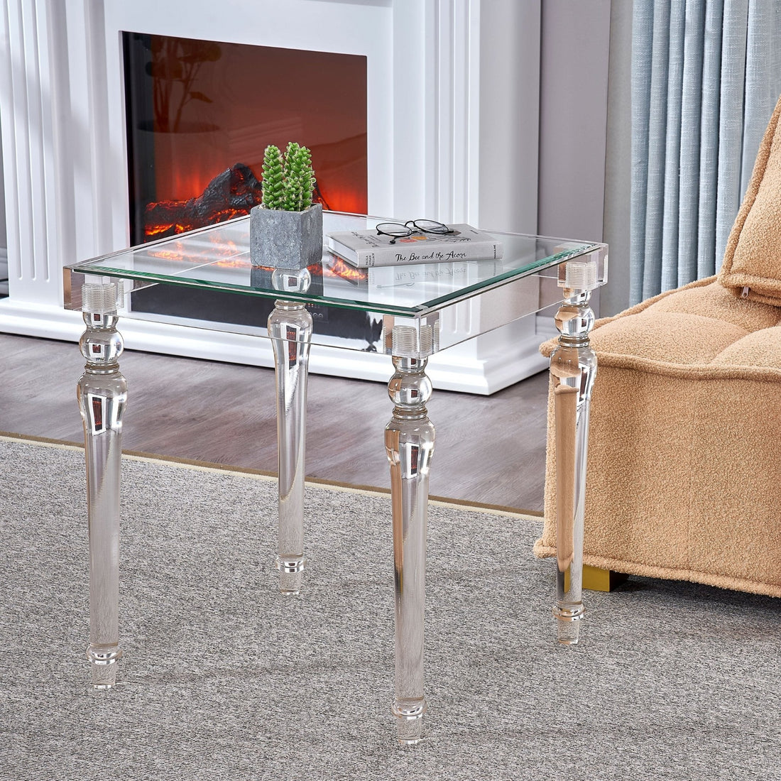 Acrylic  Side table