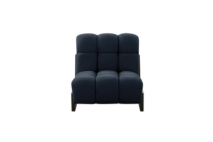 Admiral Navy Accent chair - Wooden frame