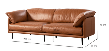 Nubo Black Sofa
