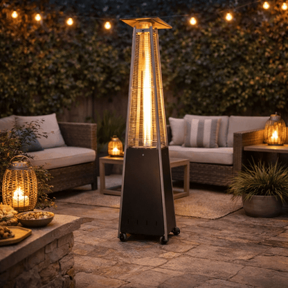 Al Faisaliyah Heater - Black&amp; stainless steel