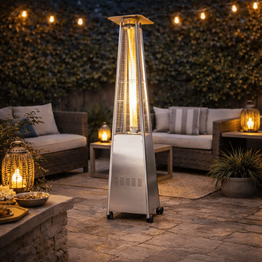 Al Faisaliyah Heater - Stainless Steel