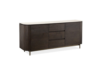 Alabaster Travertine Sideboard