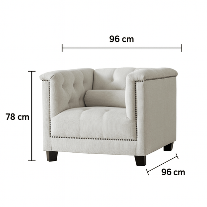 Alabid Linen off-White Chair
