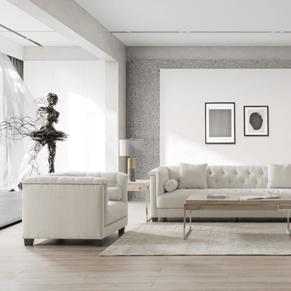Alabid Linen off-White Chair