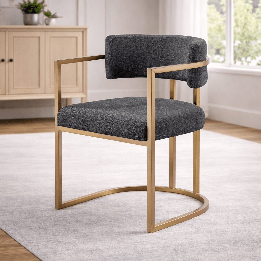 Alexa Dark Grey Chair