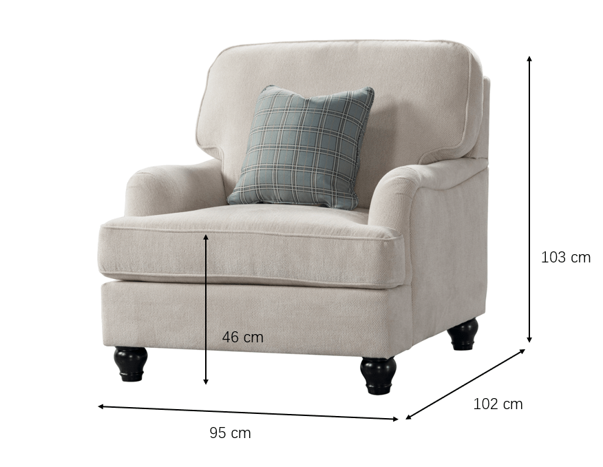 Alma Beige Chair