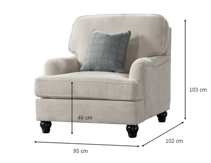 Alma Beige Chair
