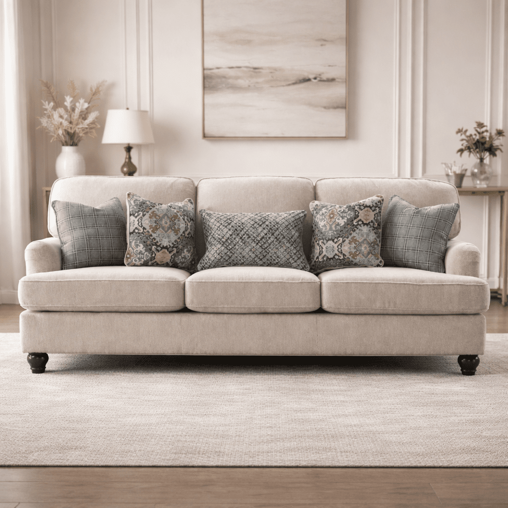 Alma Beige Sofa
