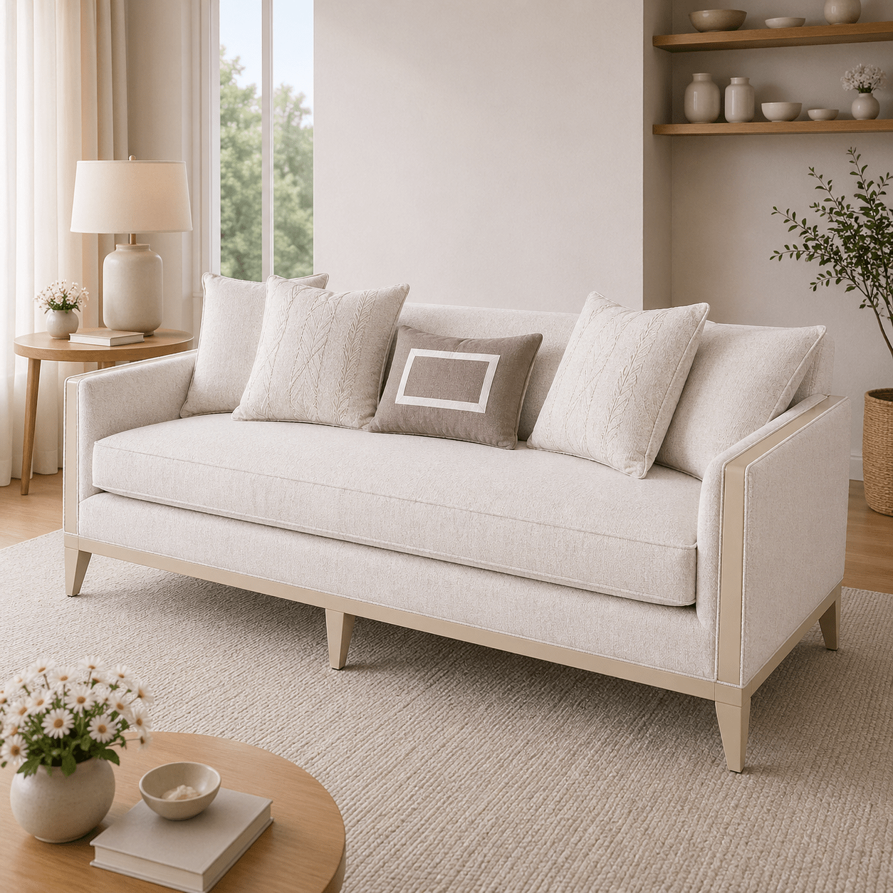 AlReem Mocha Sofa