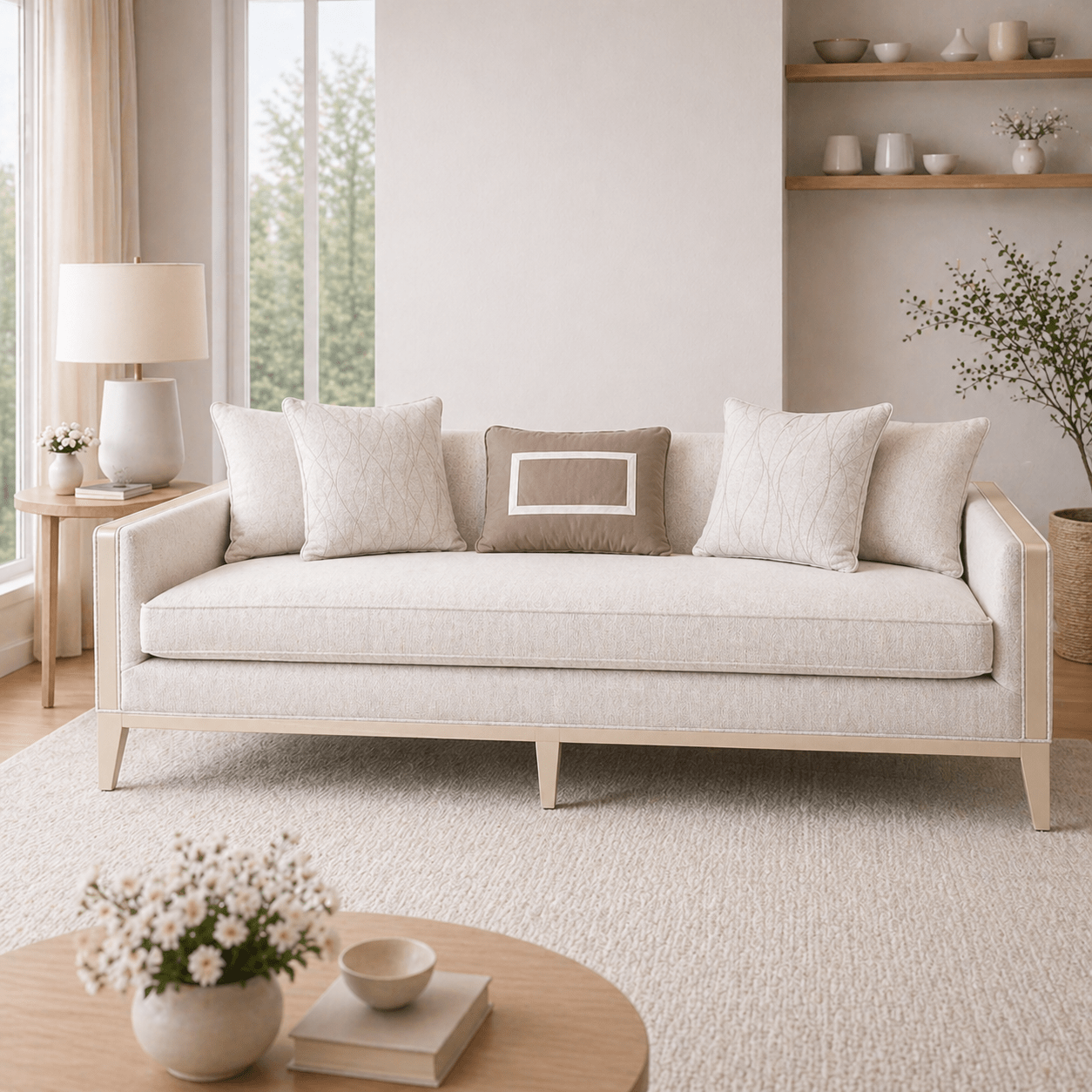 AlReem Mocha Sofa