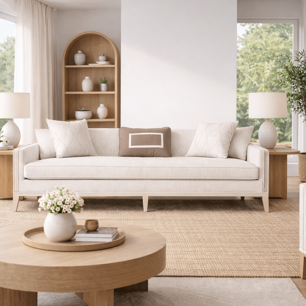 AlReem Mocha XL Sofa