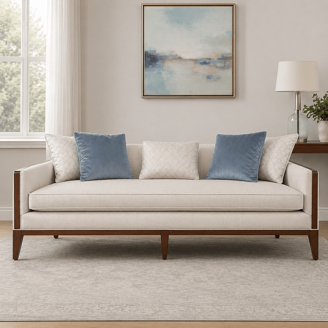 AlReem Royal Blue Sofa