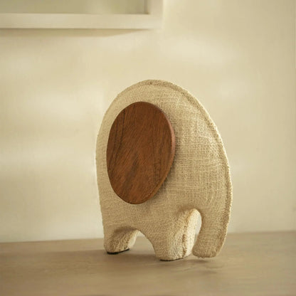 Anarva - Ecomix Elephant With Fabric &amp; Wood Small