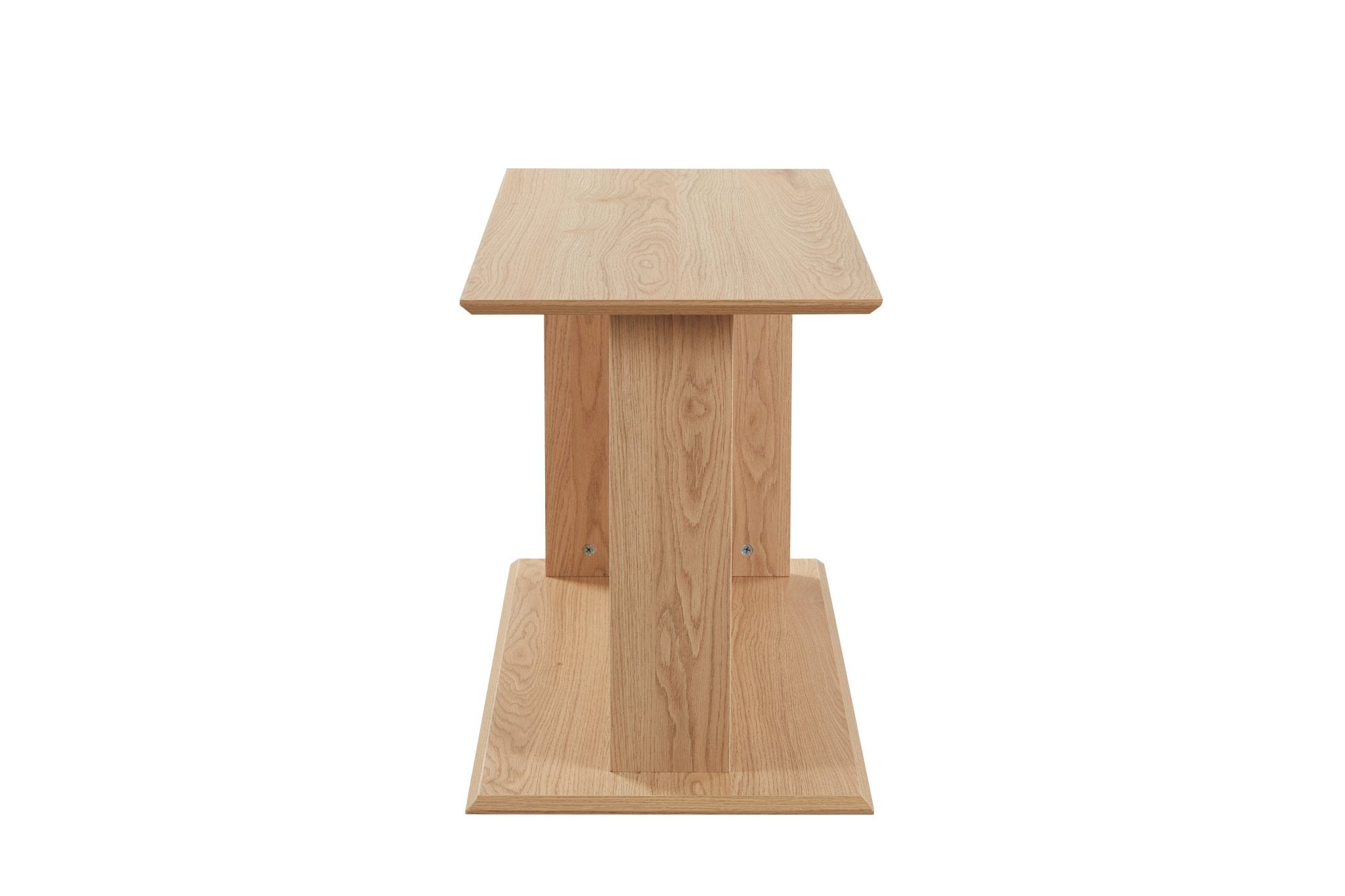 Anees Beige natual oak SOFA TABLE (39CM)