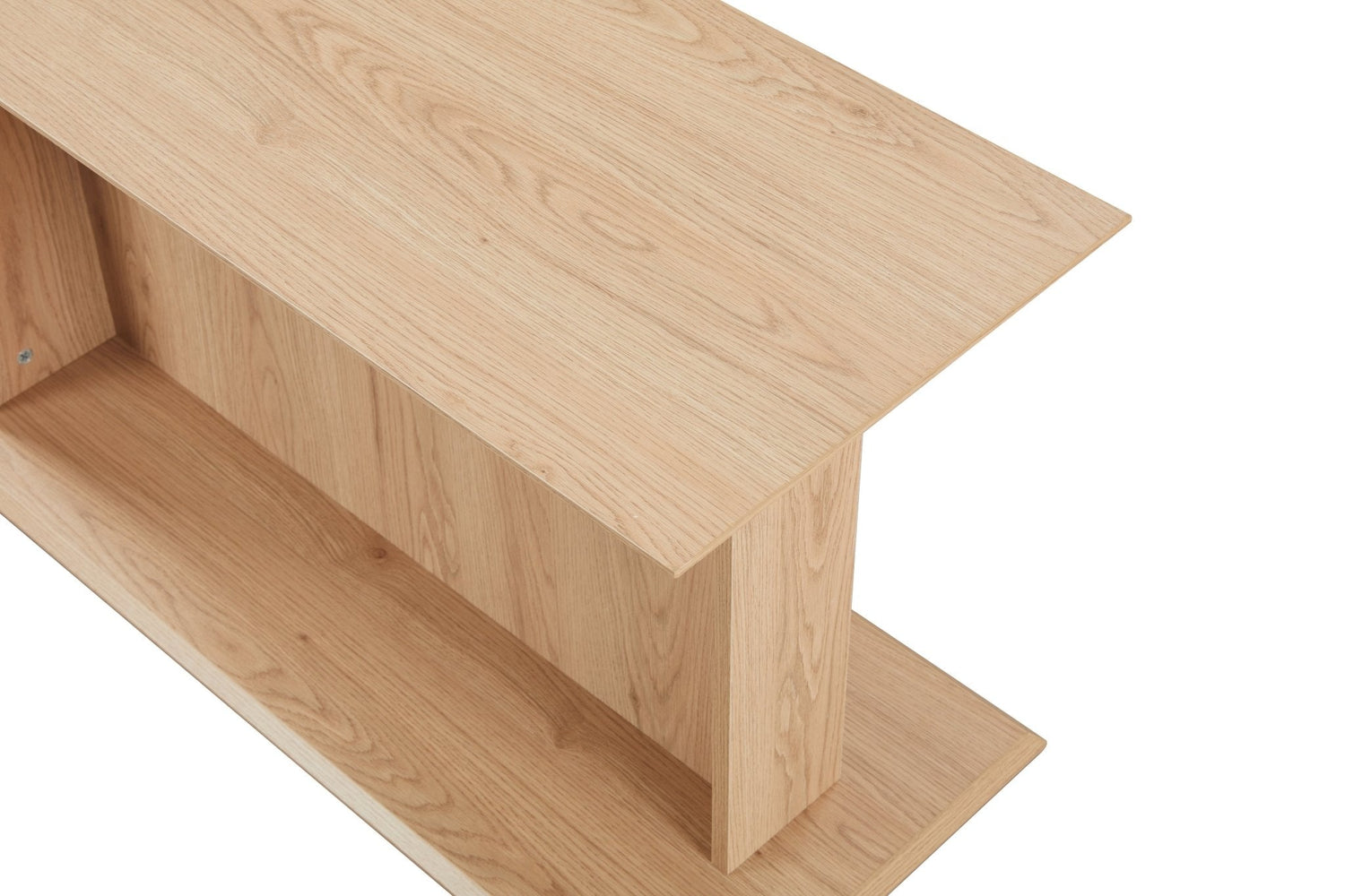 Anees Beige natual oak SOFA TABLE (39CM)