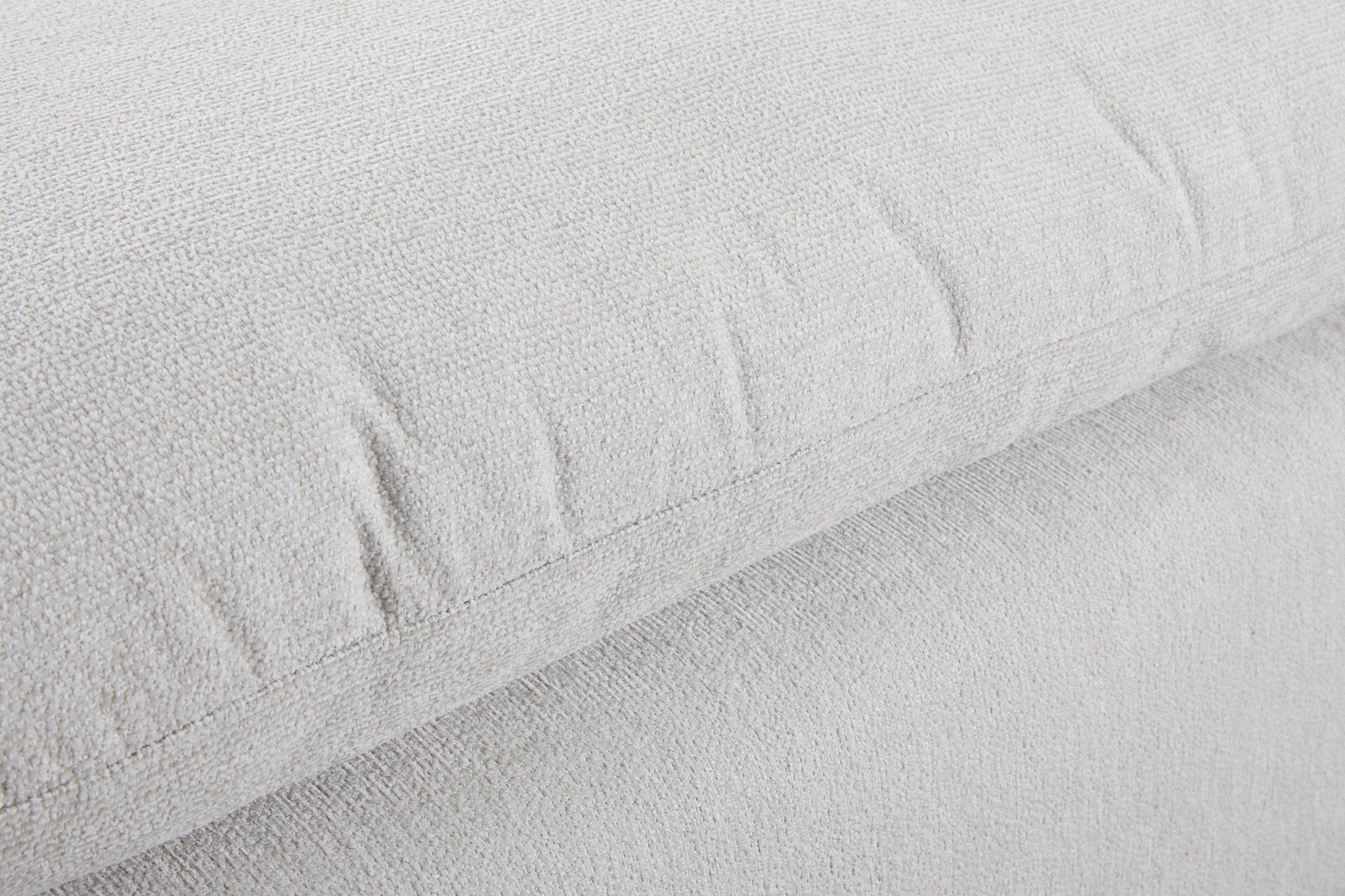 Anees Beige OTTOMAN  (88CM)