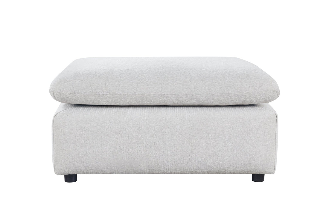 Anees Beige OTTOMAN  (88CM)