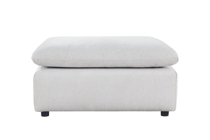 Anees Beige OTTOMAN  (88CM)